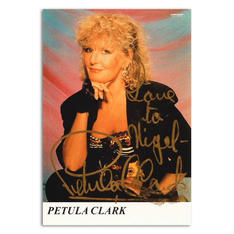Petula Clark - Autograph - Signed Colour Photograph_UFP6481