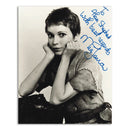 Mia Farrow - Autograph - Signed Black and White Photograph_UFP6492