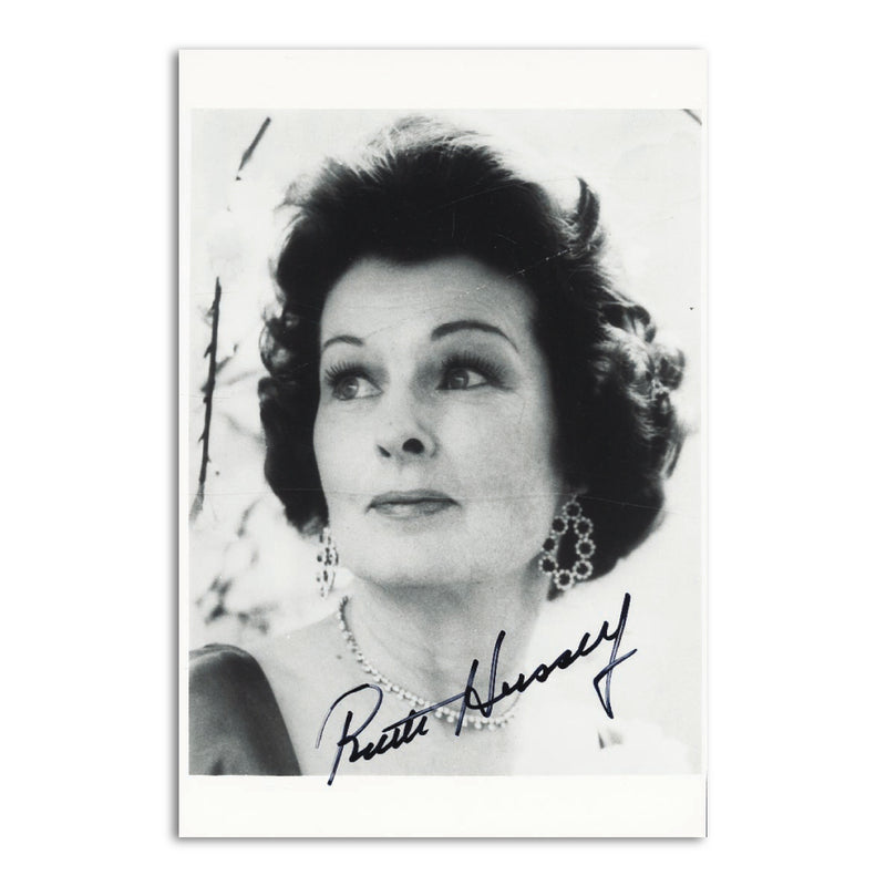 Ruth Hussey - Autograph - Signed Black and White Photograph_UFP6498