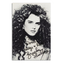 Brooke Shields - Autograph - Signed Black and White Photograph_UFP6519
