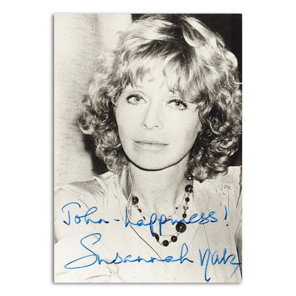 Susannah York - Autograph - Signed Black and White Photograph_UFP6527
