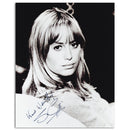Susan George - Autograph - Signed Black and White Photograph_UFP6554