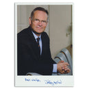 Jeffrey Archer - Autograph - Signed Colour Photograph