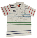 Six Nations Captains & Coaches Signatures - Signed Rugby Shirt