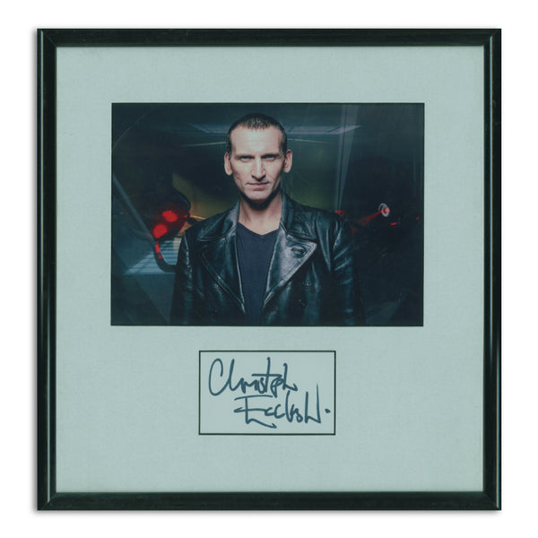 Christopher Ecclestone Autograph (framed)_UFP7084C
