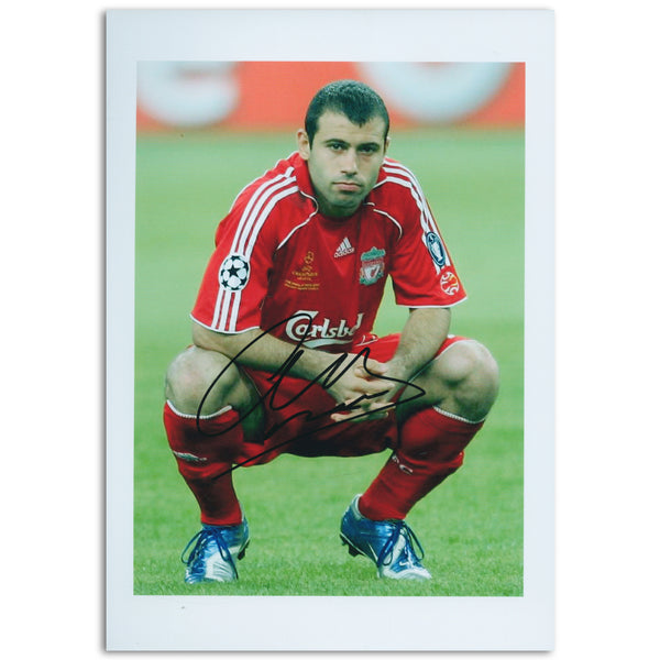 Javier Mascherano - Autograph - Signed Colour Photograph_UFP7132B