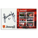 Jermaine Pennant Signed Arsenal FC Stamp Sheet_UFP7536