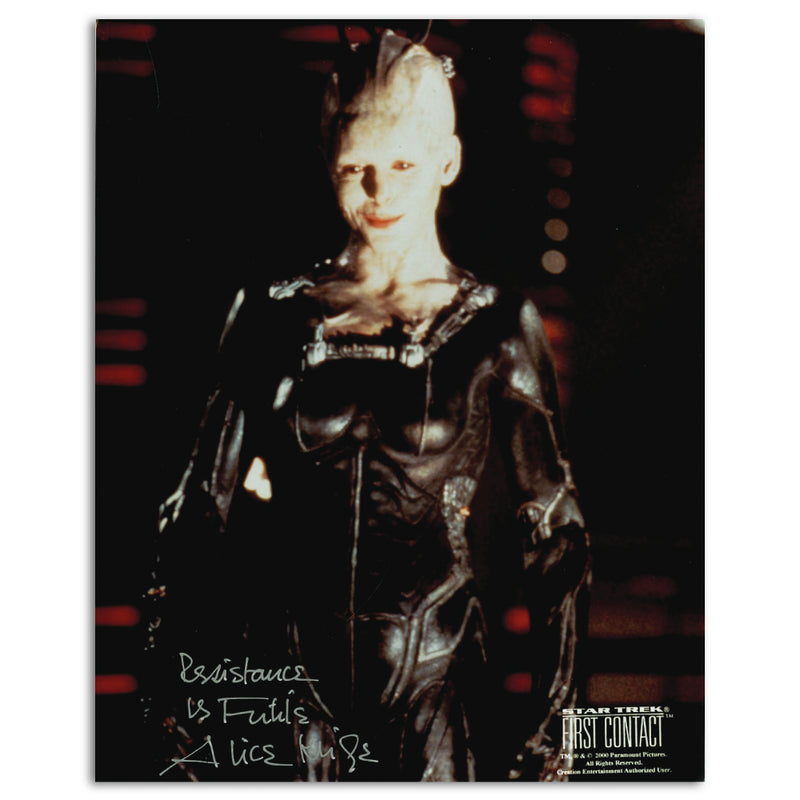 Alice Krige Autograph Signed Photograph_UFP7749A