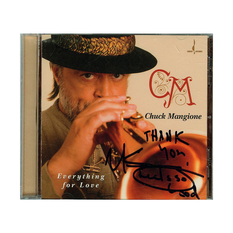 Chuck Mangione Signed Album Cover_UFP9379