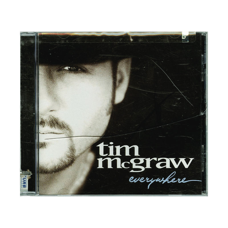 Tim McGraw Signed CD Album Cover_UFP9380