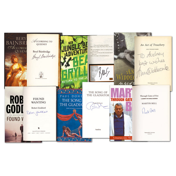 Author Signed Book Collection