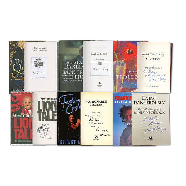 Author Signed Book Collection