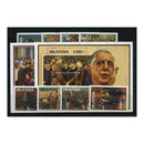Uganda 1991 Charles de Gaulle, u/m. SG970-77+ MS978(2)