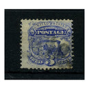 USA 1869 3c Baldwin steam locomotive, good to fine used. SG116