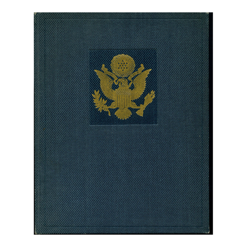 USA 1945 Hard-cover formal presentation book distributed in very limited numbers at the UN conf.