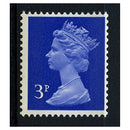 GB 1973 SG X855var 3p Ultramarine OCP/PVA 2b type II (bolder value) Ex vertical Coil._V855
