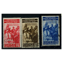 Vatican 1935 Juridical Congress 75c, 80c & 1l25c, all fine used. SG44-46