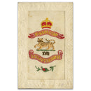 WWI Silk Postcard - Hindoustan Leicestershire Regiment