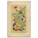 WWI Embroidered Postcard -  Remember