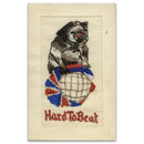 WWI Silk Postcard - Hard to Beat British Bulldog