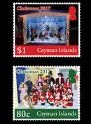 Cayman Islands Christmas 2017 4 value set  2/11/17