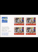 Cayman Islands Christmas 2017 10 value self adhesive retail booklet 2/11/17