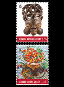 Bermuda 25th Anniversary National Gallery 4 value set 21/9/17