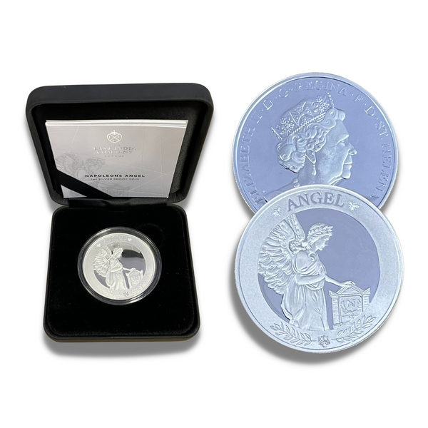 2021 St Helena Napoleon's Angel 1oz Silver Proof Coin