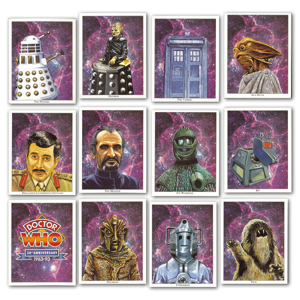 Doctor Who Cards (20) CCC Ltd 1993 4CCC19931