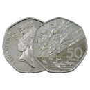 1994 Normandy Landings 50p Circulated