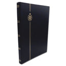 Compass Blue Stockbook A4 8 White Pages (16 sides)