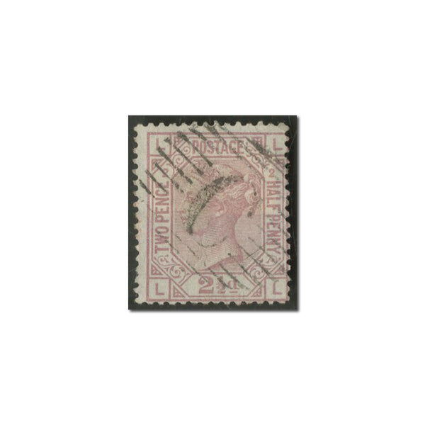 QV 2 1/2d Rosy mauve used 'Constantinople' BSCA004