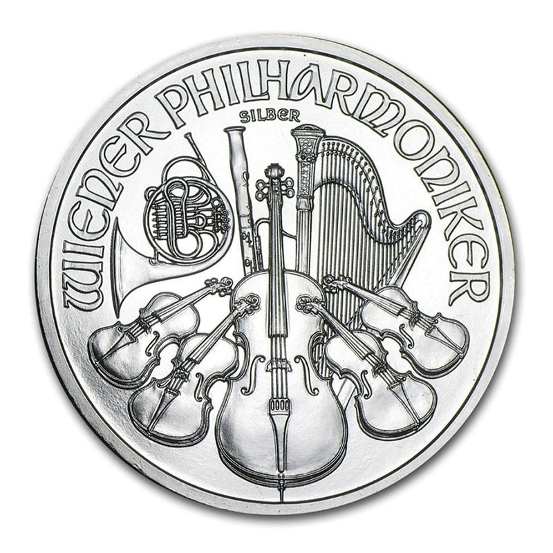 2020 1oz Austrian Philharmonic Silver Coin