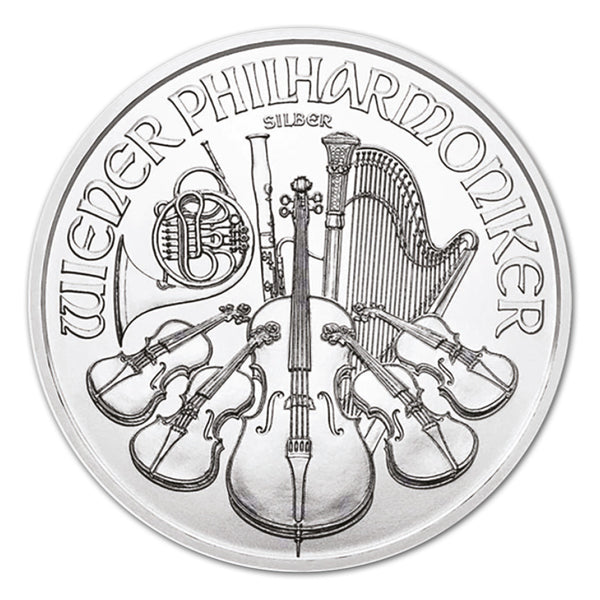 2022 1oz Austrian Philharmonic Silver Coin