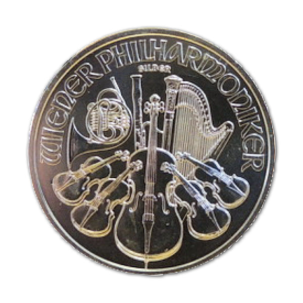 2021 1oz Austrian Philharmonic Silver Coin