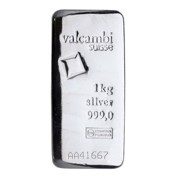 Valcambi Suisse 1kg Silver Bar CBN1060