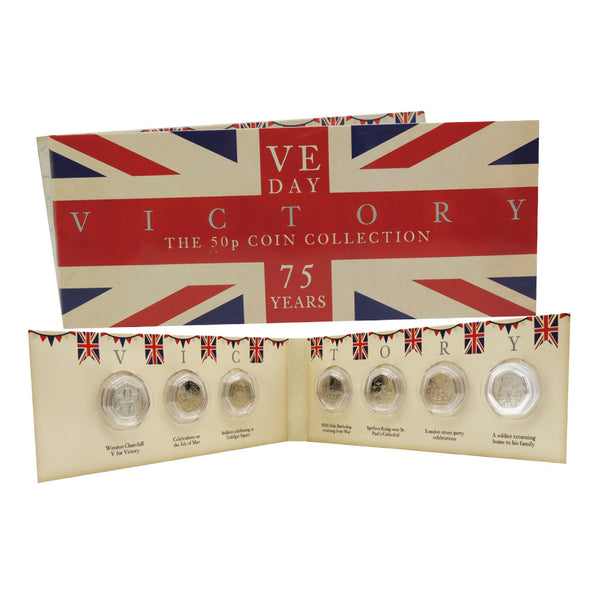 2020 IoM VE Day Victory 50p Collection CBN1106