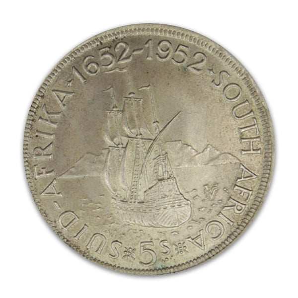 1952  South Africa 5/- Capretown comm. KH#41 .500ar.