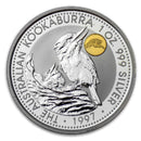 1997 Australian Kookaburra 1oz