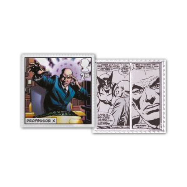 2023 X-Men Professor X Silver Plated Stamp Ingot