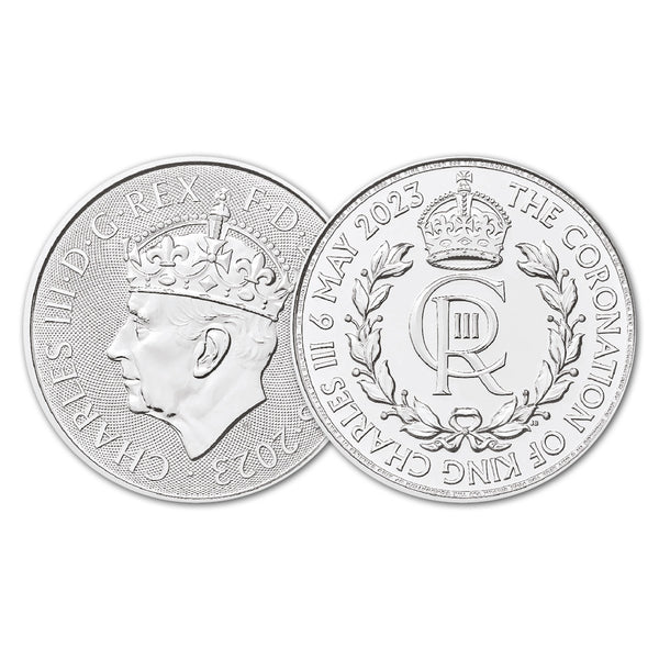 2023 King Charles III Coronation 1oz Silver Coin