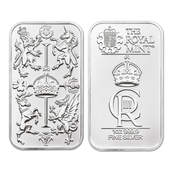 Royal Mint Royal Celebration 1oz Silver Bar