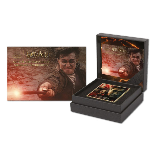 2023 Harry Potter Gold Plated Stamp Ingot