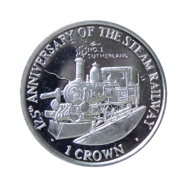 IOM 1998 125th Anniversary Steam Railway - The Sutherland Crown