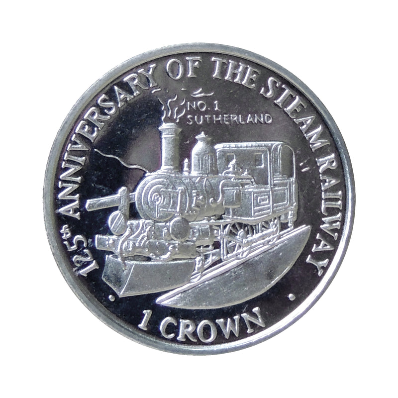IOM 1998 125th Anniversary Steam Railway - The Sutherland Crown