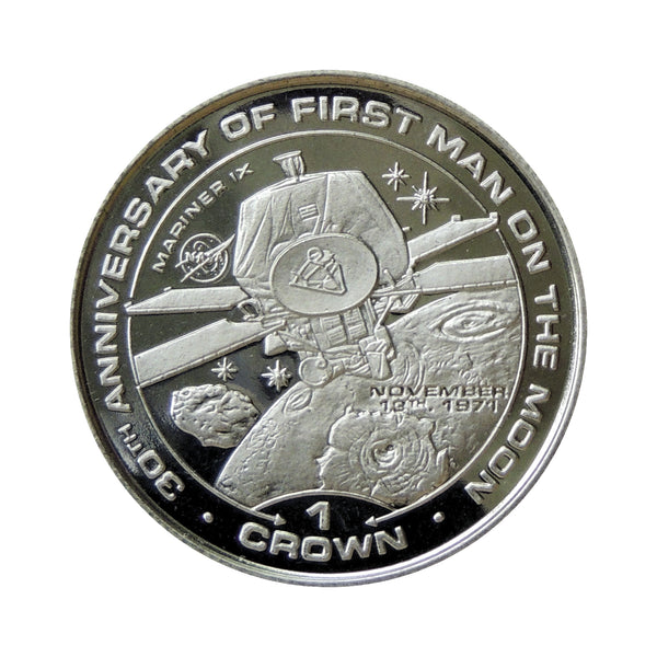 IOM 1999 Moon Landing Mariner IX Crown