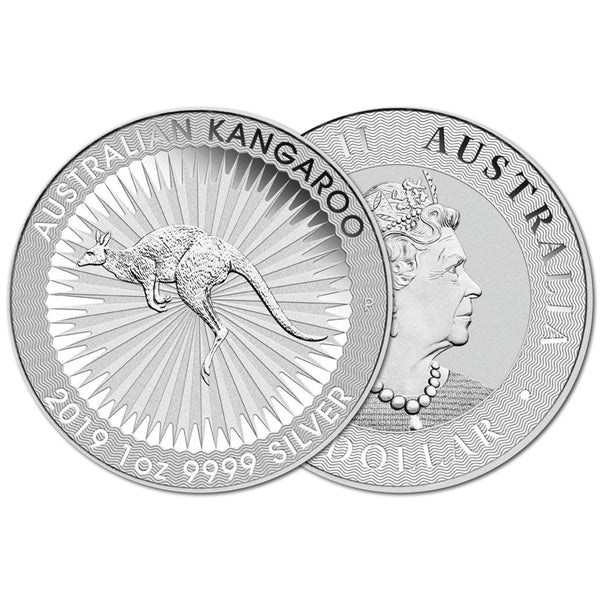 2019 Silver 1oz Australian Kangaroo CBN922