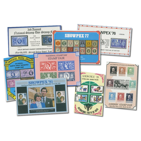 Stamp Show Souvenir Sheets (16) CLN2566