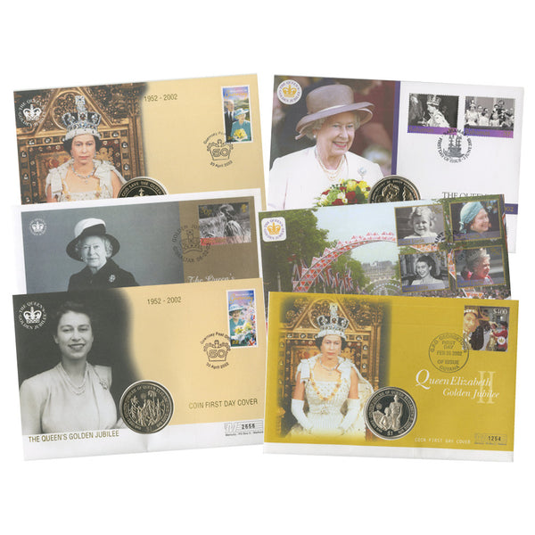 59 Golden Jubilee Coin Covers