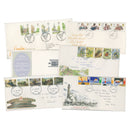 119 Assorted 1980s First Day Covers